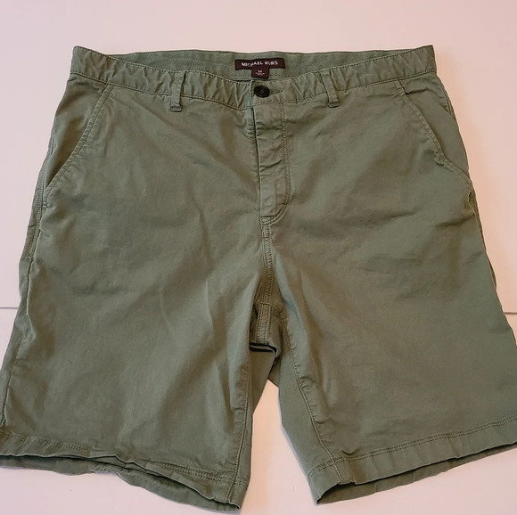 Michael Kors green men's chino shorts sz.34 - Picture 1 of 9